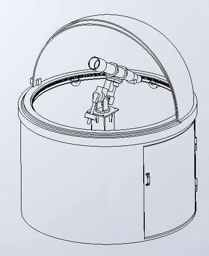 半开式天文圆顶