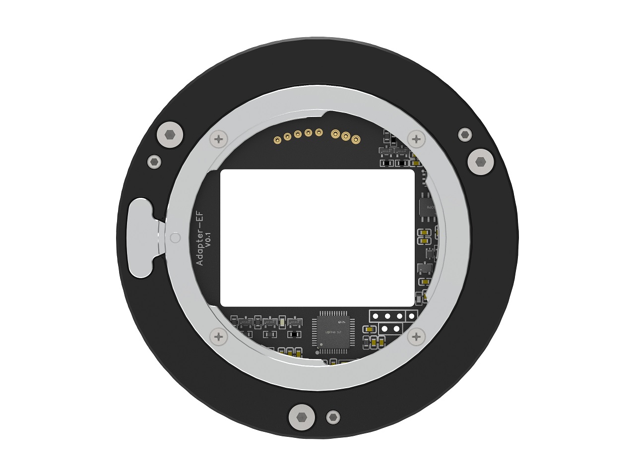 EF 镜头自动对焦转接环细节图 3